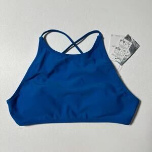 Volcom Simply Solid Crop Swimsuit Top NWT